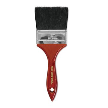 Open in modal - Varnish and Chip Brush - Black Bristle, Size 3"