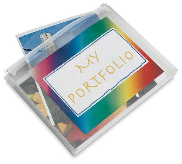 Itoya, Art Profolio ImagEnvelope 4 x 6 in. Poly-Glass Storage Envelope /  Board
