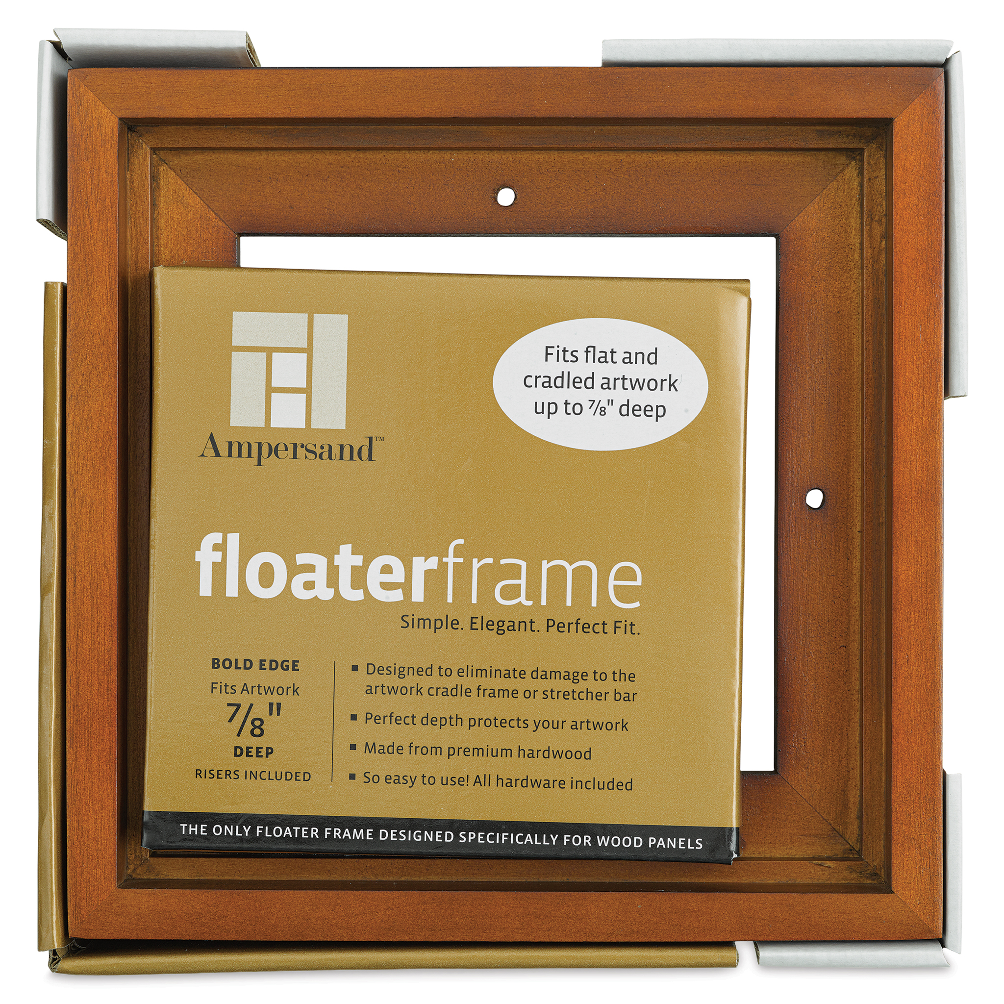 Ampersand Floater Frame Thin 7/8 16x20 Maple