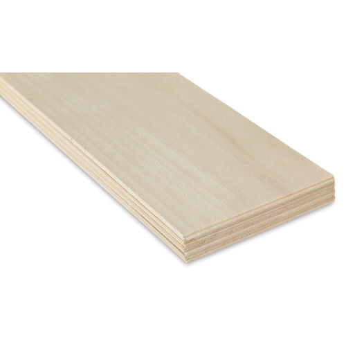 Midwest Products Genuine Basswood Sheet -10 Sheets, 1/16 x 4 x 36