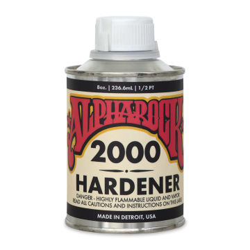 Alpha6 AlphaRock 2000 Hardener - Clear Hardener, 8 oz, Can