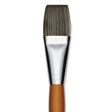 Open in modal - Isabey Isacryl Brush - Bright, Long Handle, Size 18