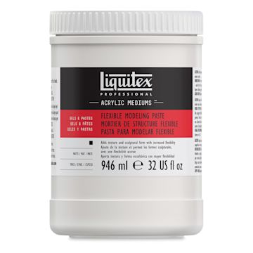 Open in modal - Liquitex Medium - Flexible Modeling Paste, 32 oz jar