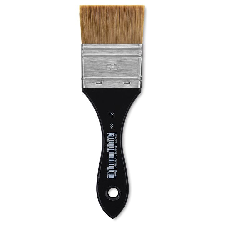 Utrecht Synthetic Varnish Brush Size 2" BLICK Art Materials