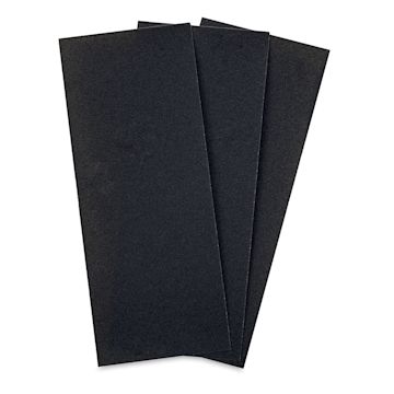 Open in modal - Art Alternatives Sandpaper - Three Coarse Texture sheets shown in upright fan