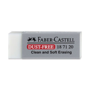 Faber-Castell Dust-Free Vinyl Eraser, Pkg of 2