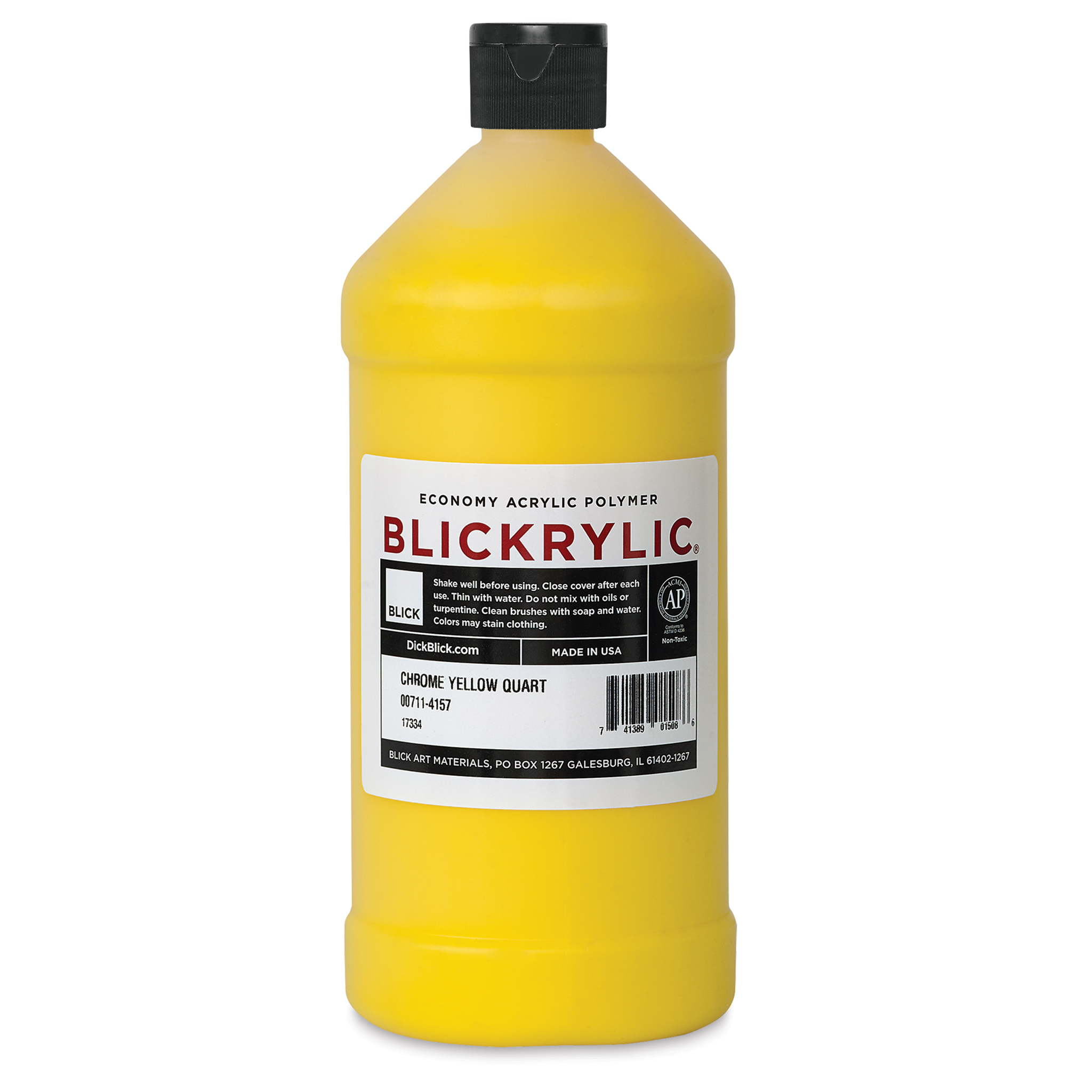 Blickrylic Student Acrylics - Fluorescent Violet, Quart