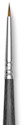 Blick Studio Sable Brush - Detail Round, Short Handle, Size 1