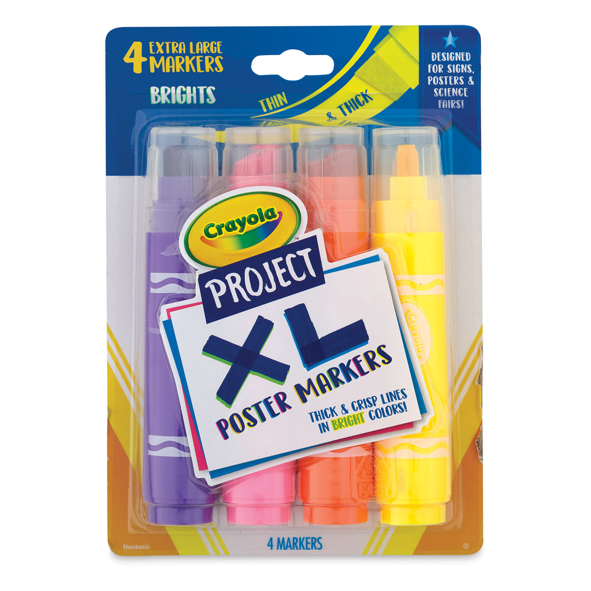 Crayola Project XL Poster Markers and Sets