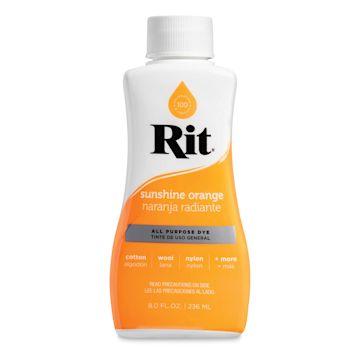 Open in modal - Rit All Purpose Liquid Dye - Sunshine Orange, 8 oz