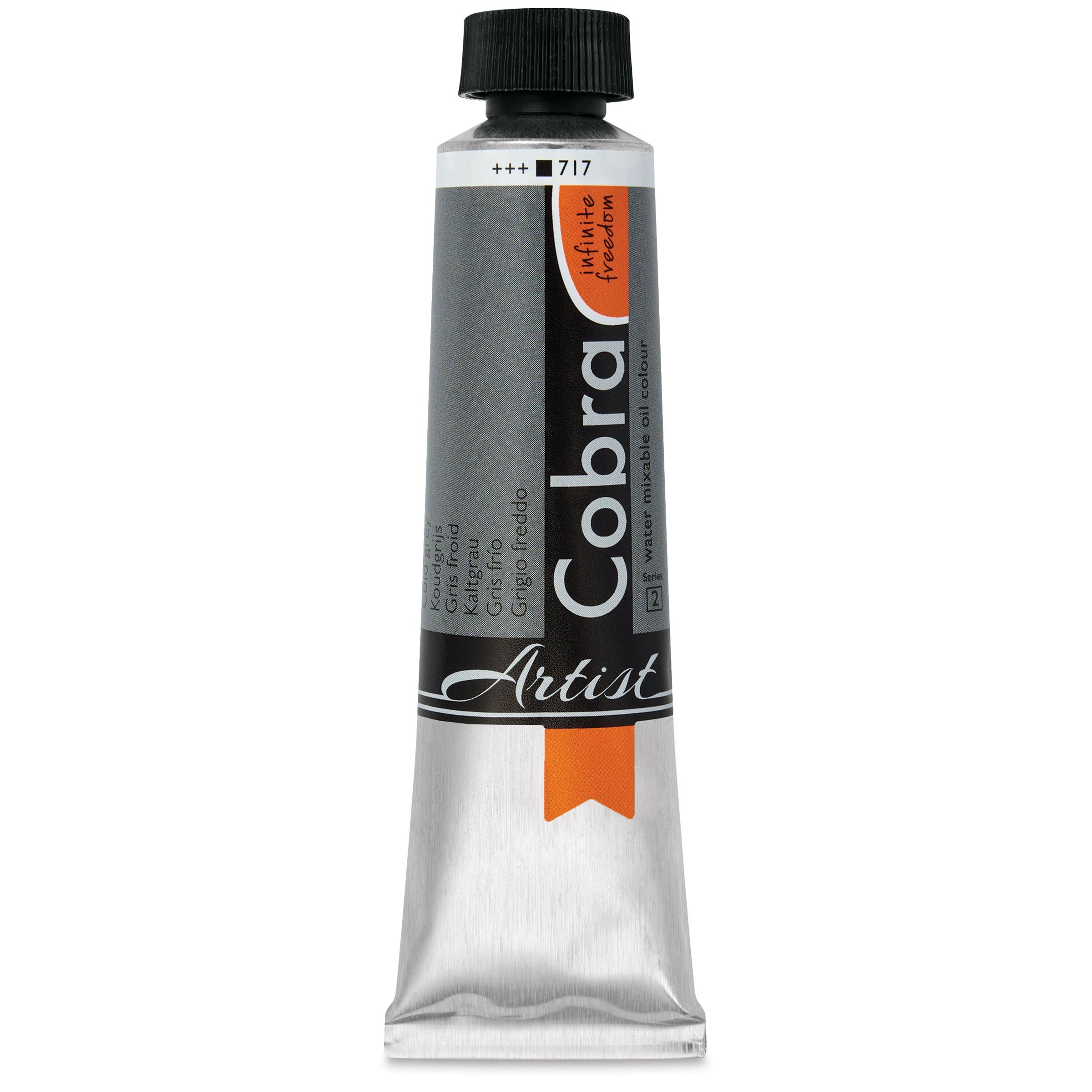 Cobra Artist Water Mixable Oil Paint - Cold Grey, 40 ml tube | BLICK ...