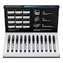Karin Realbrush Pigment Markers - Violet Blue Colors, Set of 12