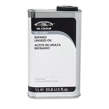 Open in modal - Winsor & Newton Refined Linseed Oil - 1 L bottle