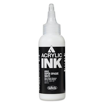 Open in modal - Holbein Acrylic Ink - Super Opaque White, 100 ml