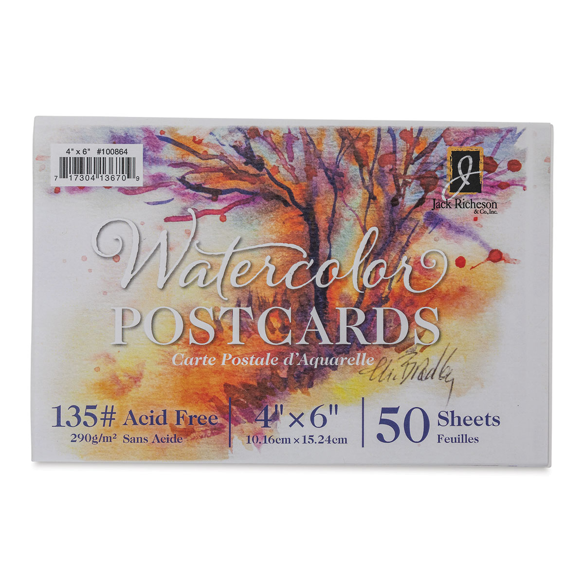 WATERCOLOR POSTCARDS RICHESON 140LB-300GM 100205