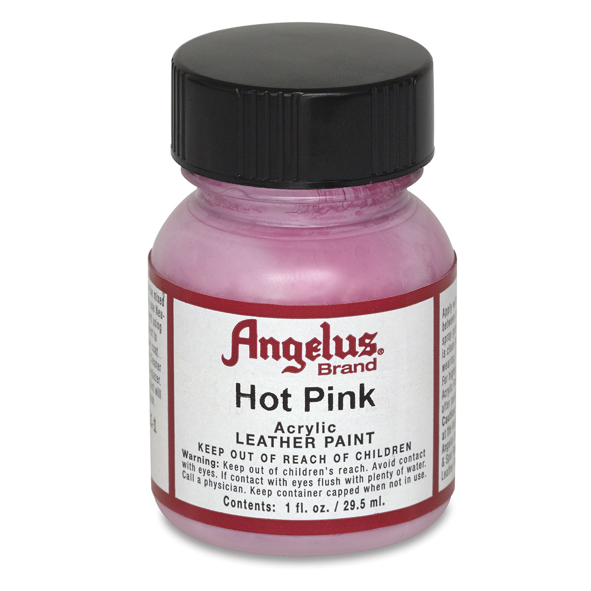 Angelus Leather Paint - 1 oz, Hot Pink 