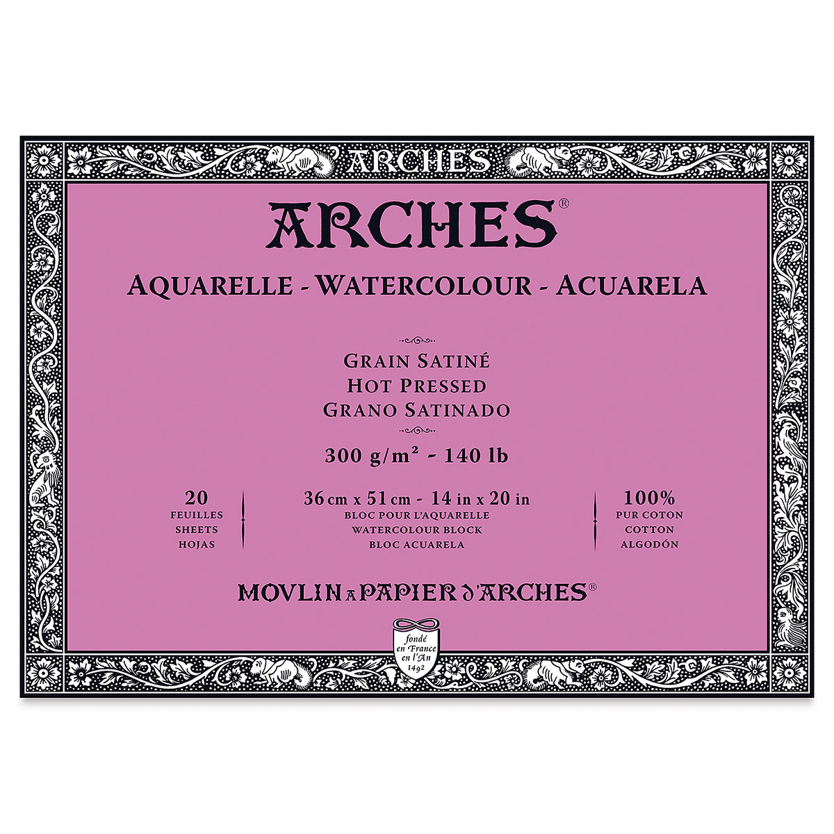 Arches Aquarelle Watercolor Block