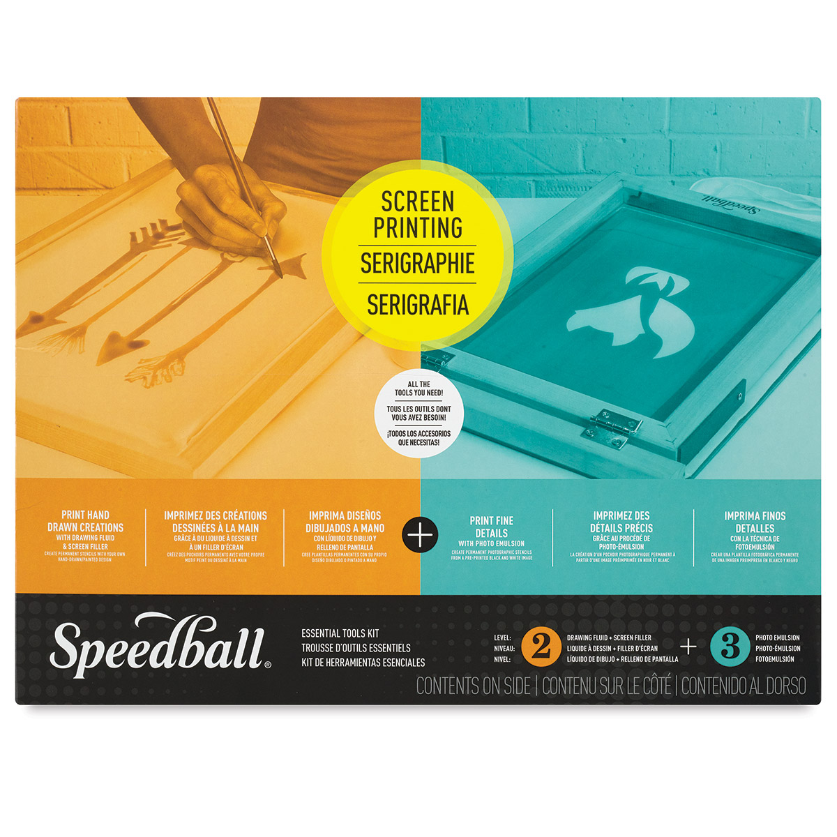 Speedball Intermediate Deluxe Screen Printing Kit 