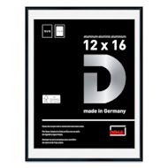 Deha Design Tribeca Frame - Black, 12" x 16", 11" x 14" Mat