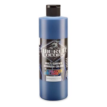 Open in modal - Createx Wicked Colors Airbrush Color - Opaque Phthalo Blue, 16 oz, Bottle