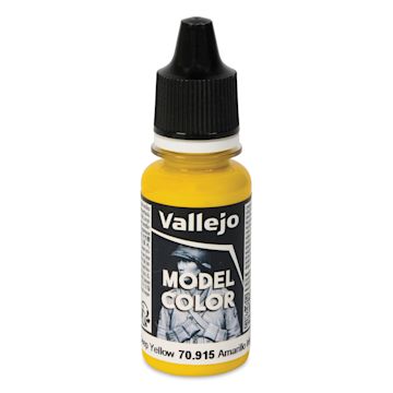 Open in modal - Vallejo Acrylic Model Color Paint - Deep Yellow, 18 ml