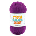 Lion Brand Stitch Soak Scrub Yarn - Pansy, 92 yds