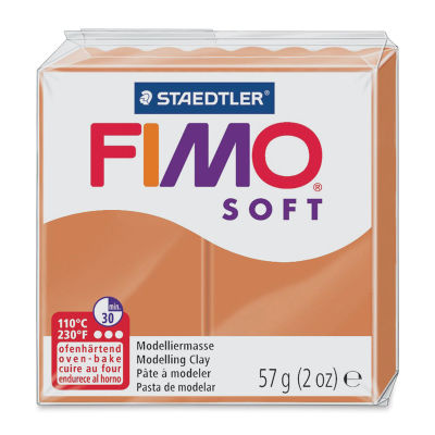Staedtler Fimo Soft Polymer Clay - 2 oz, Cognac