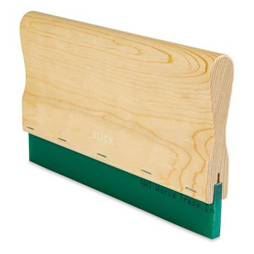 Open in modal - Blick Standard Squeegee - 10", 70-75 Durometer - angled