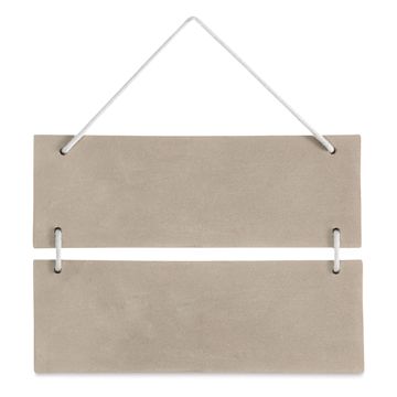 Open in modal - Darice Cement Hanging Plaque - Rectangle Hanging Plaque