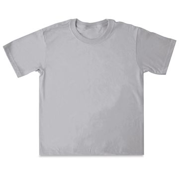 Open in modal - First Quality 50/50 T-Shirts, Youth Sizes - Gray Small (6-8)