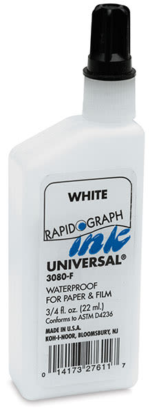 KOH-I-NOOR Rapidograph 7-Pen Technical Artist Set 3080-f INK