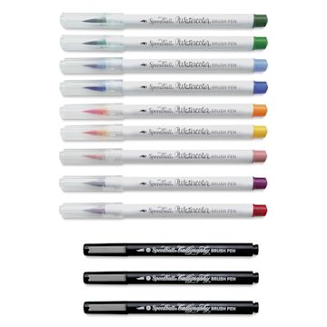 Open in modal - Speedball Hand Lettering Brush Markers - Set of 12