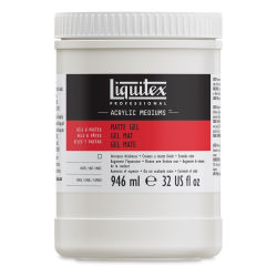 Liquitex Medium - Gel Medium, Matte, 32 oz jar