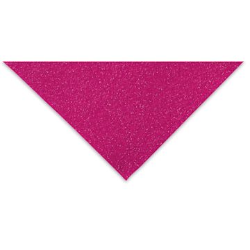 Open in modal - Kunin Glitter Felt - Closeup of corner of Fuchsia Felt