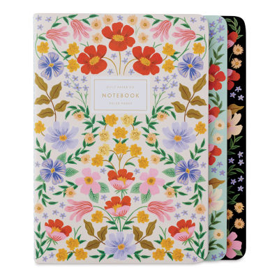 Rifle Paper Co Stitched Notebook Set - Pkg of 3