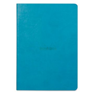 Open in modal - Rhodia Sewn Spine Rhodiarama Notebook - 5-1/2" x 8-3/4", Turquoise