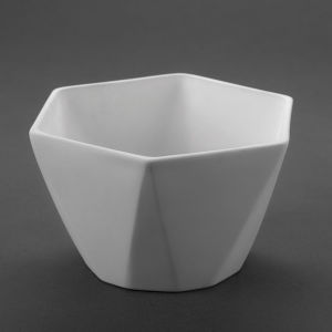 Duncan Oh Four Bisque - Medium Geometric Bowl