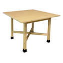 Hann Four-Student ''X'' Table - Laminate Top