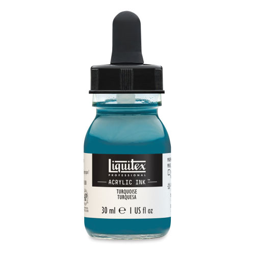 Liquitex Professional Acrylic Ink - 30 mL, Turquoise Deep