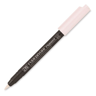 Kuretake Zig Fudebiyori Pigment Brush Pen - White