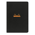 Rhodia Classic Staplebound Notebook - Black, 8-1/4