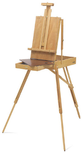 US Art Supply Small Box French Field Wooden Artist Easel