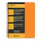 Rhodia Wirebound Meeting Notebook - Orange, Lined, 8-1/4" x 6-1/2"
