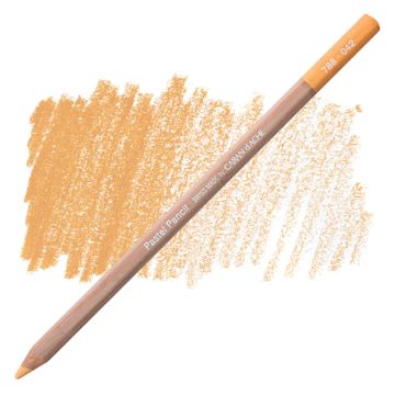 Open in modal - Caran d'Ache Pastel Pencil - Desert Rose pencil and swatch