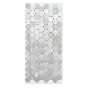 Diamond Tech Metal Tile Half Sheet - Stainless Steel, 20 mm Rounds