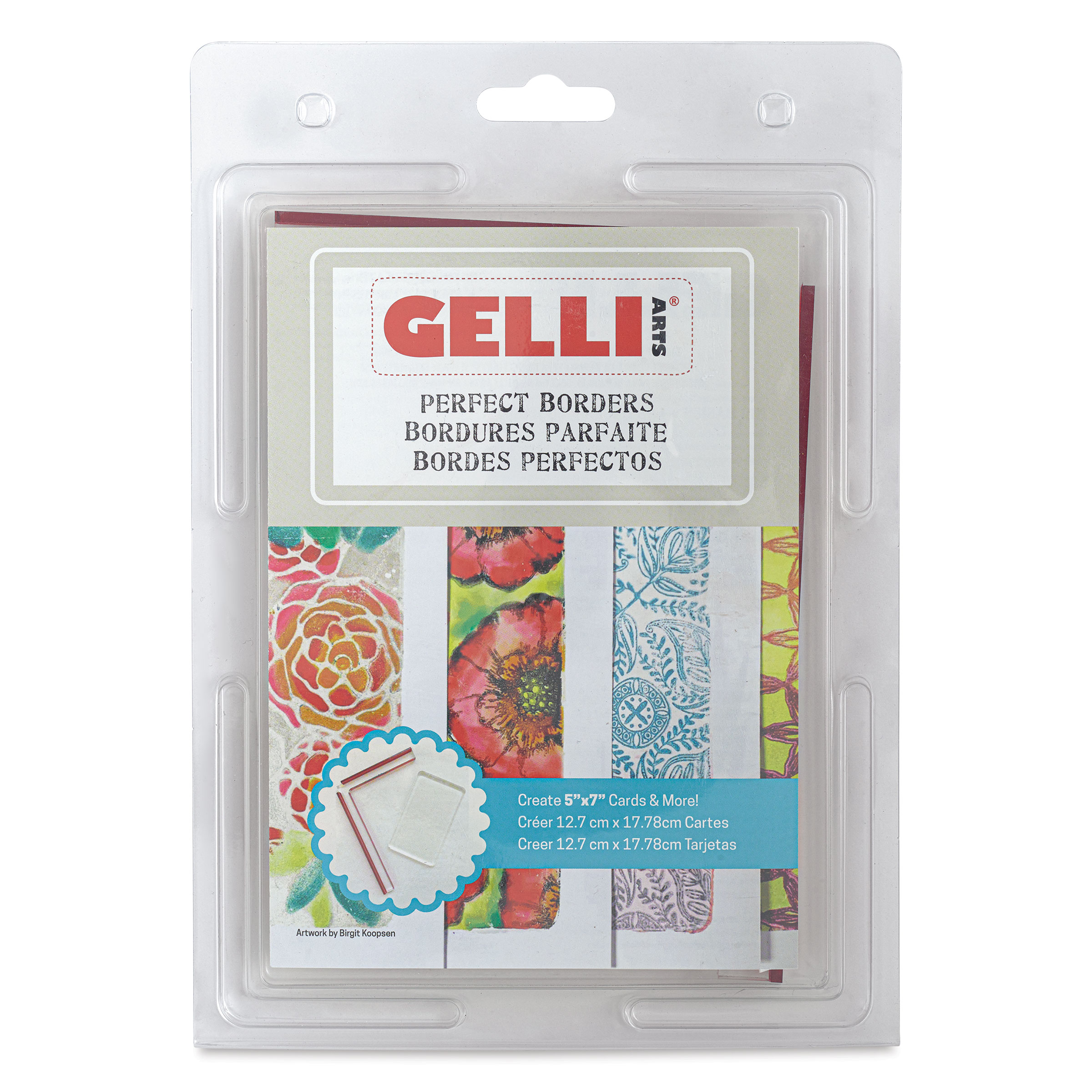 Gelli Arts Gel Printing Plate - 8 Round Gel Plate, Reusable Gel Printing  Plate, Printmaking Gelli Plate for Art, Clear Gel Monoprinting Plate, Gel