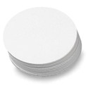 Paper Button Circles - White, 3" diameter, Pkg of 102