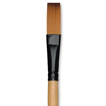 Open in modal - Dynasty Black Gold Brush - One Stroke, Short Handle, Size 1/2" close up