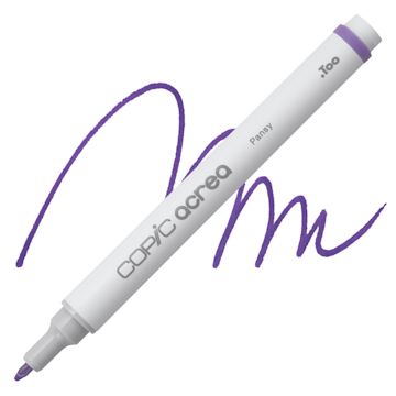 Open in modal - Copic Acrea Paint Marker - Pansy 019, marker and swatch