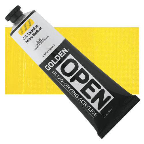 Golden Open Acrylic 5 oz - Cadmium Yellow Medium